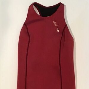 O’Neill Neoprene Surfing Vest Size 8 Red